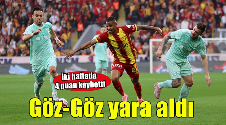 Göztepe Avrupa yolunda frene bastı