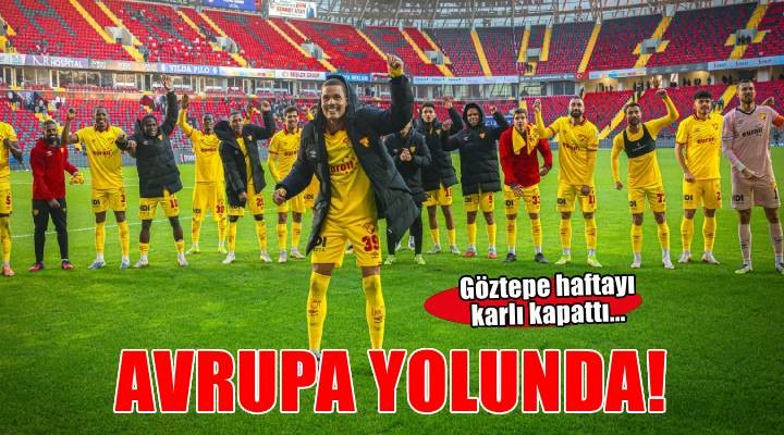 Göztepe Avrupa yolunda tam gaz