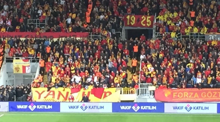 Göztepe - Galatasaray maçından notlar