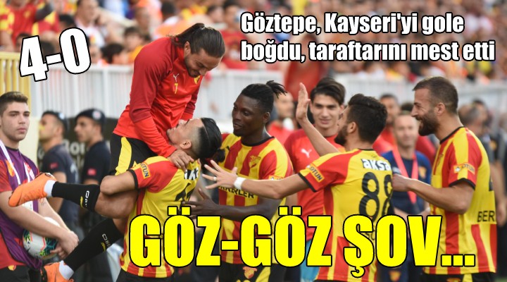 Göztepe - Kayserispor: 4-0