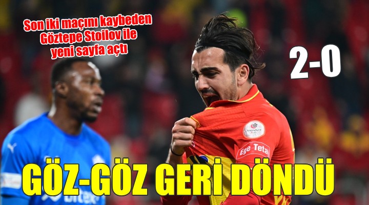 Göztepe Tuzlaspor u Yalçın la geçti...