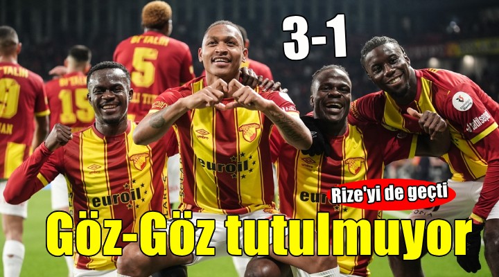 Göztepe adım adım Avrupa ya