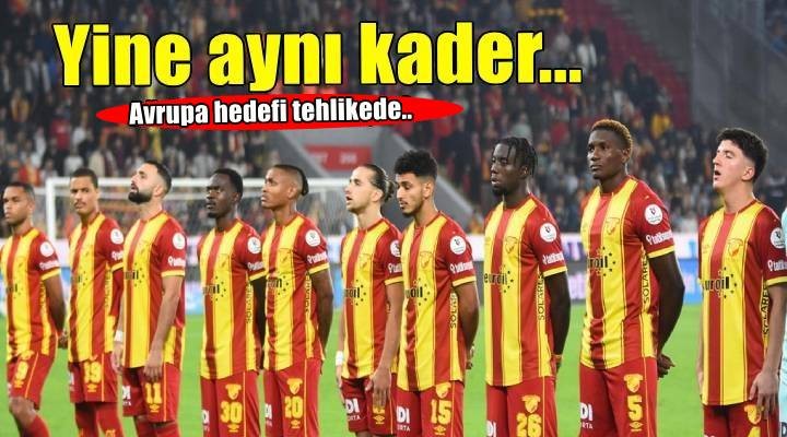 Göztepe aynı kaderi yaşadı