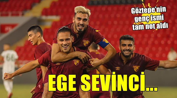 Göztepe de Ege sevinci...