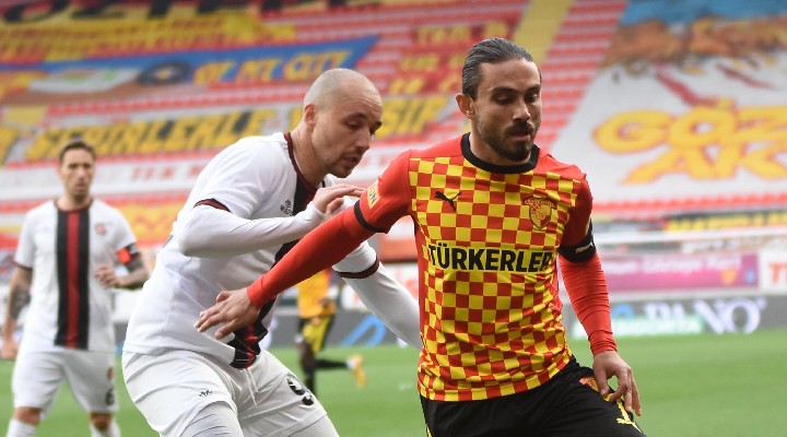 Göztepe de Halil Akbunar kendini aştı