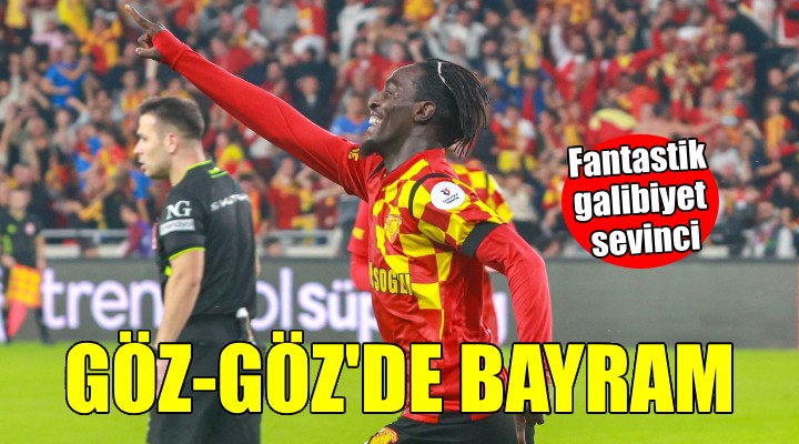 Göztepe de bayram...