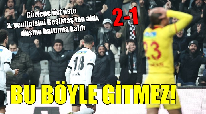 Göztepe de gidişat iyi değil