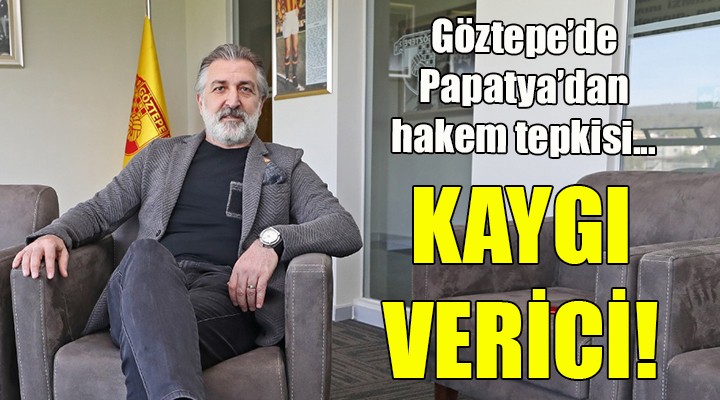 Göztepe de hakem tepkisi... KAYGI VERİCİ!