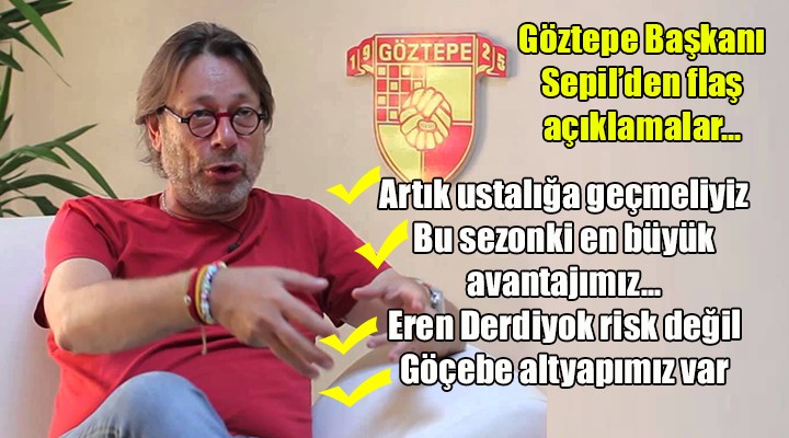 Göztepe de her şey statla değişecek...