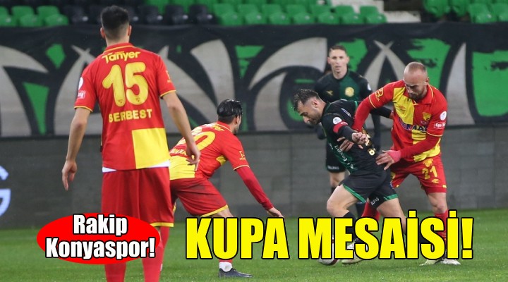 Göztepe de kupa mesaisi... Konyaspor a konuk olacak!