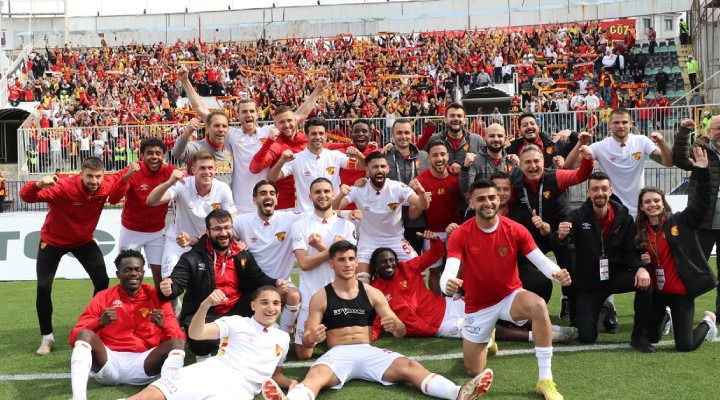 Göztepe de tek hedef Play-Off!