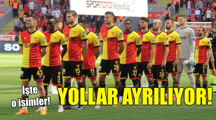 Göztepe de yolcular belli oldu!