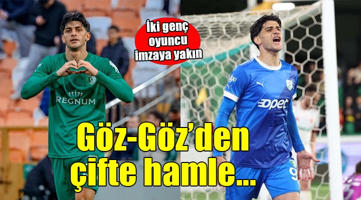 Göztepe'den çifte hamle