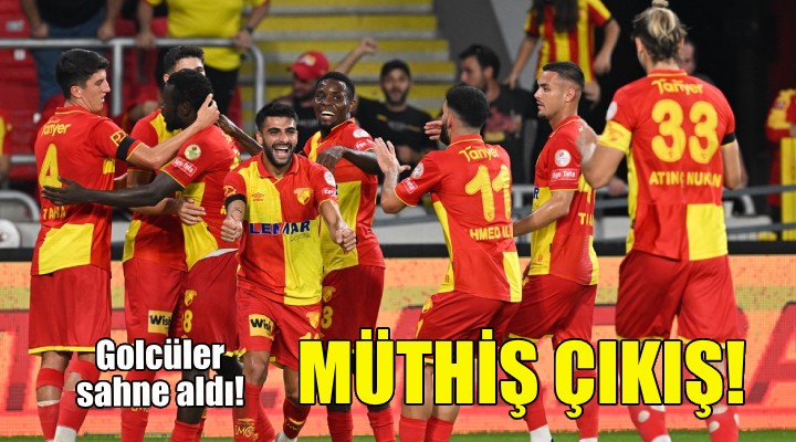 Göztepe den müthiş çıkış!