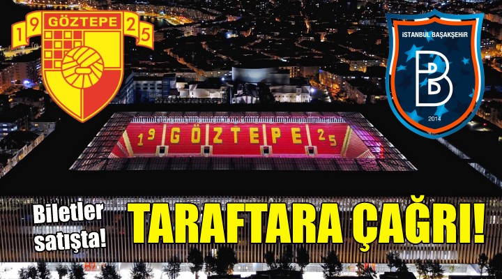 Göztepe den taraftara anlamlı çağrı!