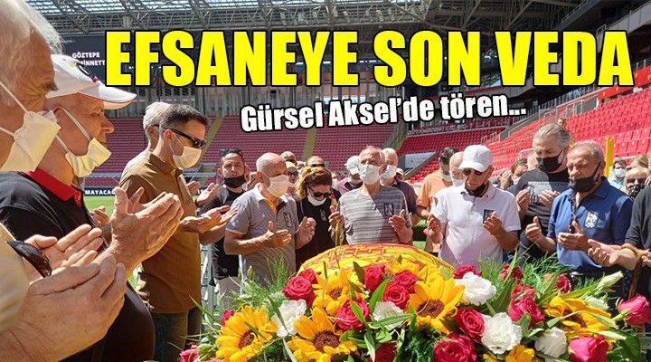 Göztepe efsanesini uğurladı