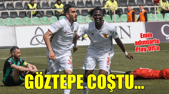 Göztepe emin adımlarla Play-Off a