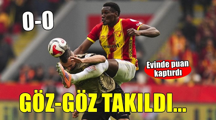 Göztepe evinde Kocaeli yi geçemedi