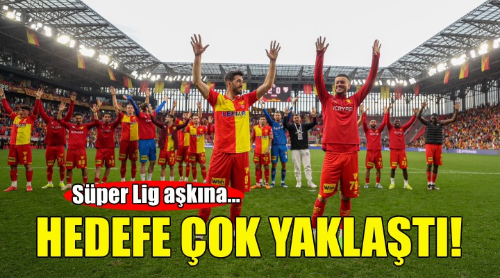 Göztepe hedefe çok yaklaştı!