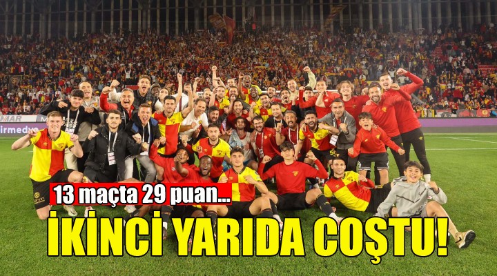 Göztepe ikinci yarıda coştu!