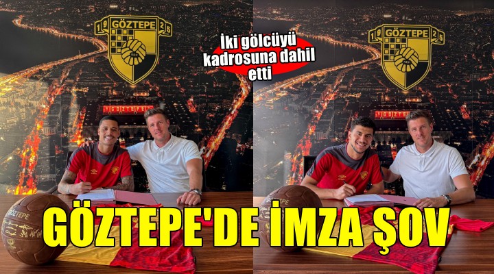 Göztepe imza şova başladı