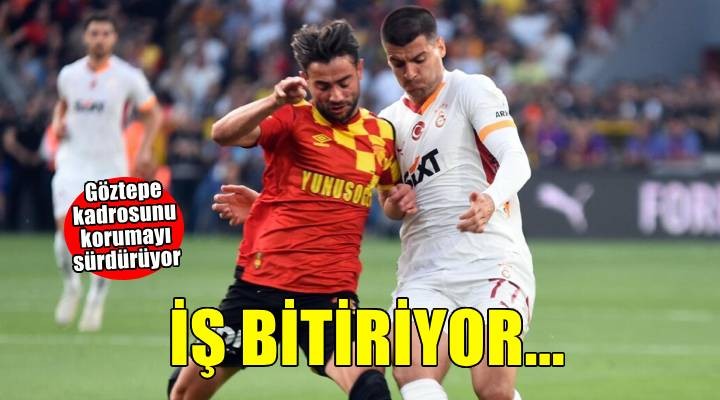 Göztepe iş bitiriyor