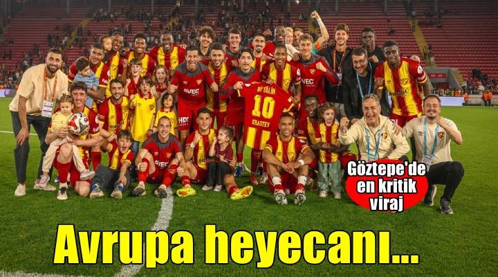 Göztepe'nin Avrupa yolu Karadeniz'den geçecek