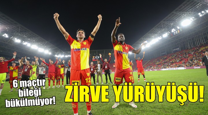 Göztepe nin zirve yürüyüşü!