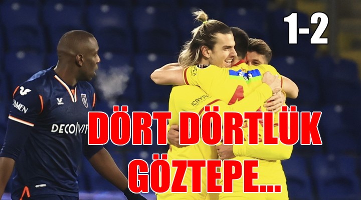 Göztepe sol şeritte...