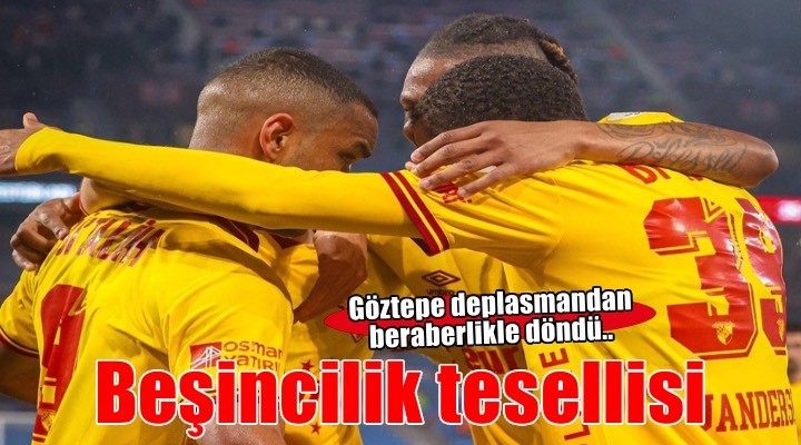 Göztepe'ye 5'incilik tesellisi