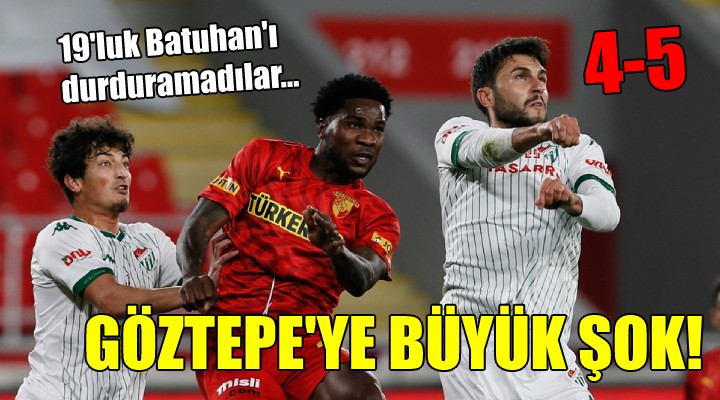 Göztepe ye Kupa şoku...