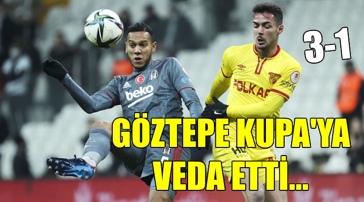 Göztepe Kupa ya penaltılarla veda etti