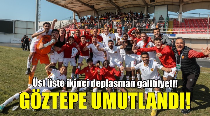 Göztepe ye umut doğdu!