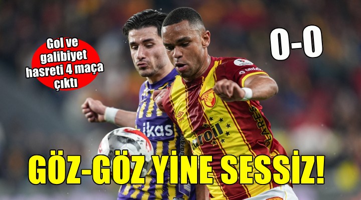 Göztepe yine sessiz!