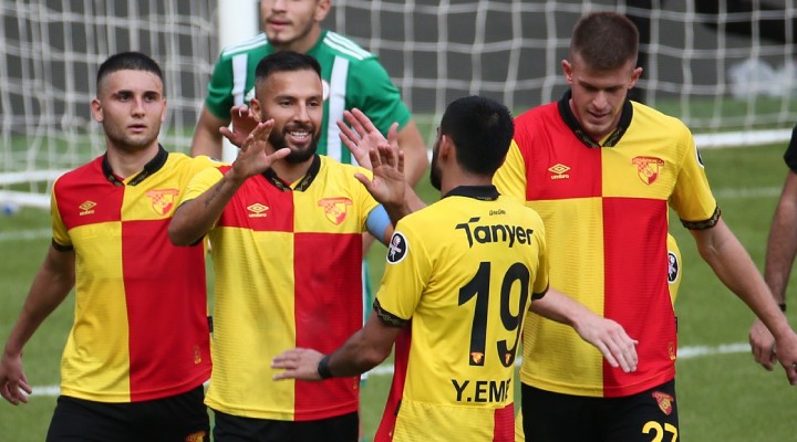 Göztepe’de buruk sevinç!