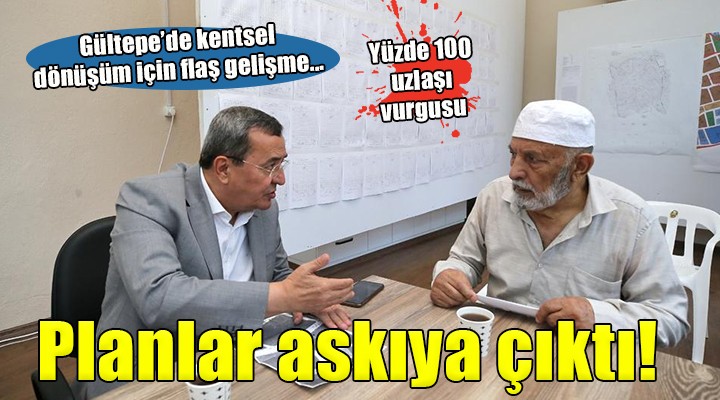 Gültepe de parselasyon planları askıya çıktı!