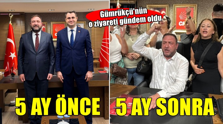Gümrükçü'nün o paylaşımı gündem oldu... 5 ay önce 5 ay sonra!