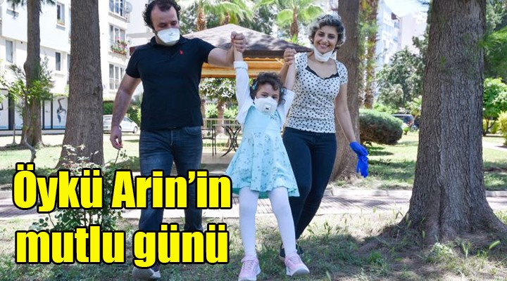 Günler sonra dışarı çıkan Öykü Arin: En mutlu günüm