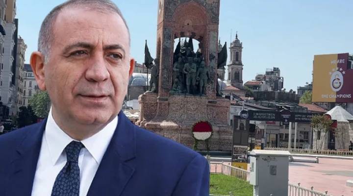 Gürsel Tekin in bıraktığı çelenk Taksim den kaldırıldı