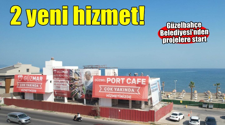 Güzelbahçe Belediyesi yeni projenin startını verdi