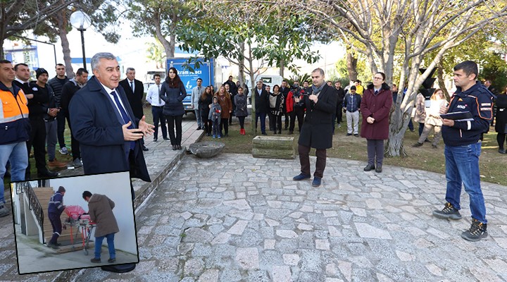 Güzelbahçe de önce eğitim, sonra tatbikat