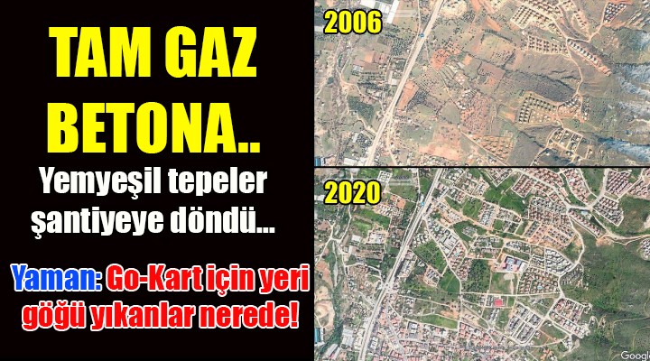 Güzelbahçe tam gaz Betonbahçe ye...