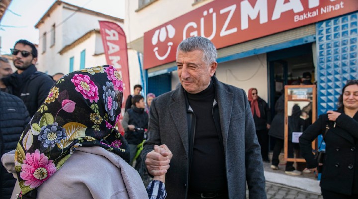 Güzelbahçe’de GÜZMAR Bakkal Nihat açıldı