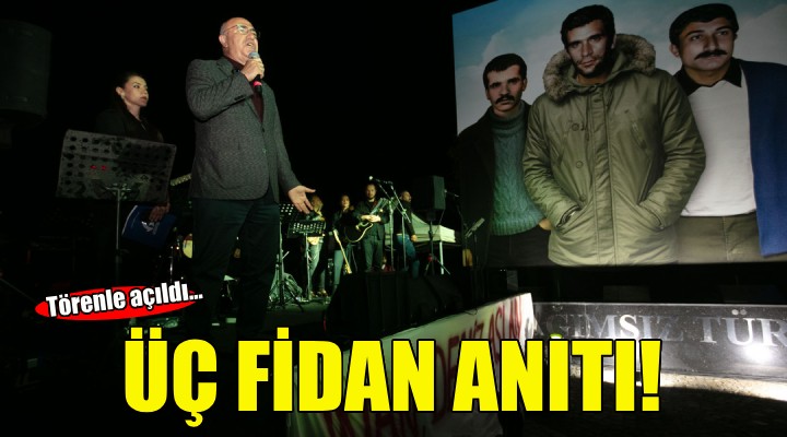 Güzelbahçe’de Üç Fidan Anıldı