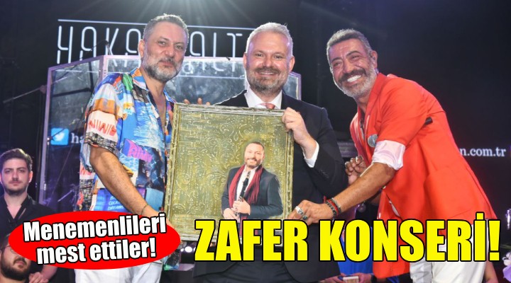 Hakan Altun ve Hüsnü Şenlendirici den Zafer konseri!