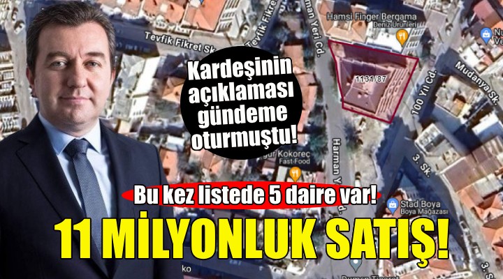 Hakan Koştu yönetimindeki Bergama Belediyesi 5 daire satıyor!