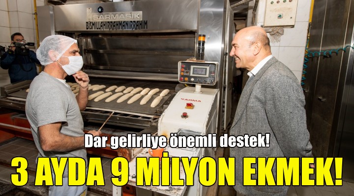 Halk Ekmek ile dar gelirliye büyük destek!