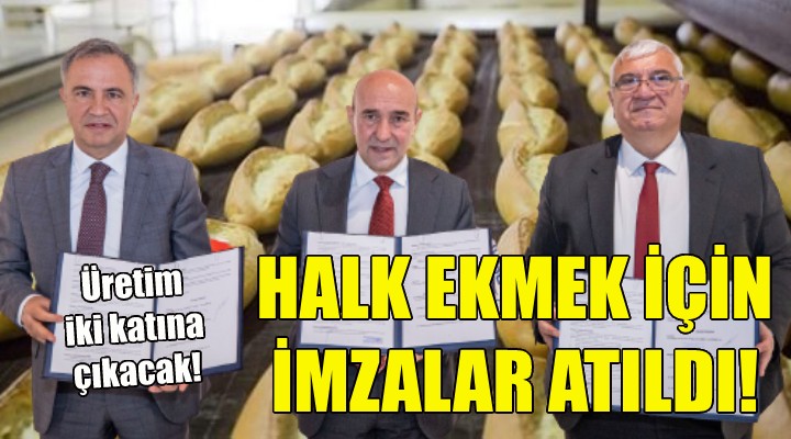 Halk Ekmek te üretim iki katına çıkacak!