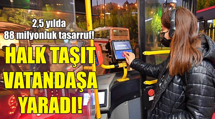 Halk Taşıt vatandaşa yaradı!