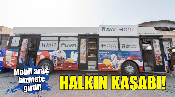 Halkın Kasabı mobil araçla da hizmet verecek!